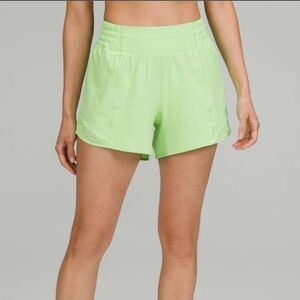 LULULEMON Hotty Hot 4" Lime Green